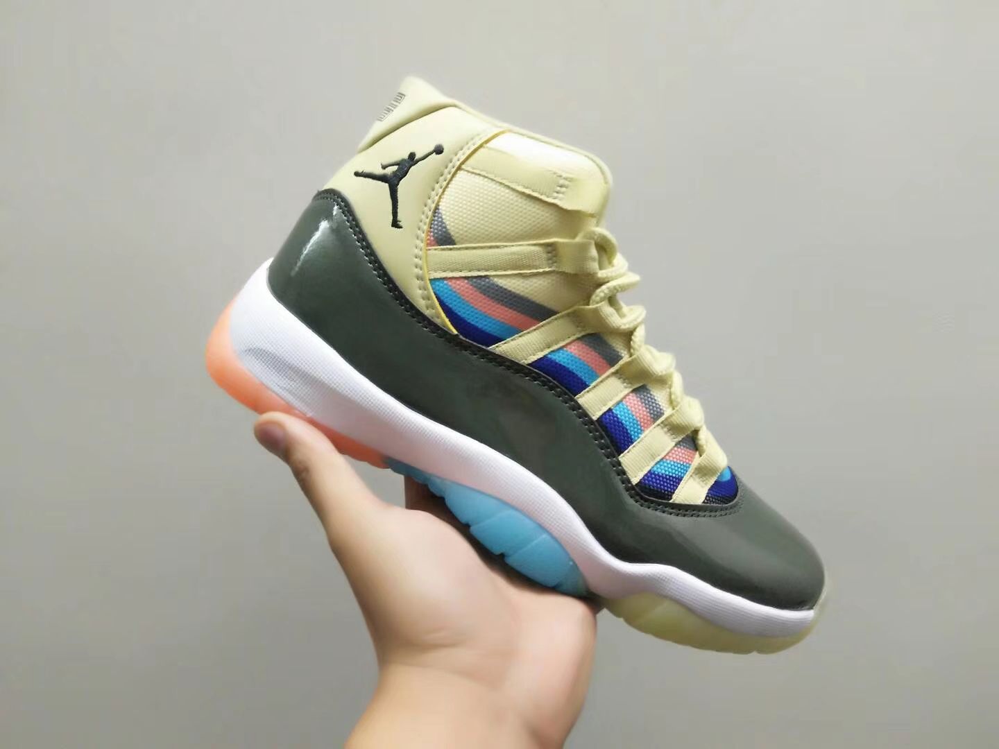 New Air Jordan 11 3D Colorful Shoes